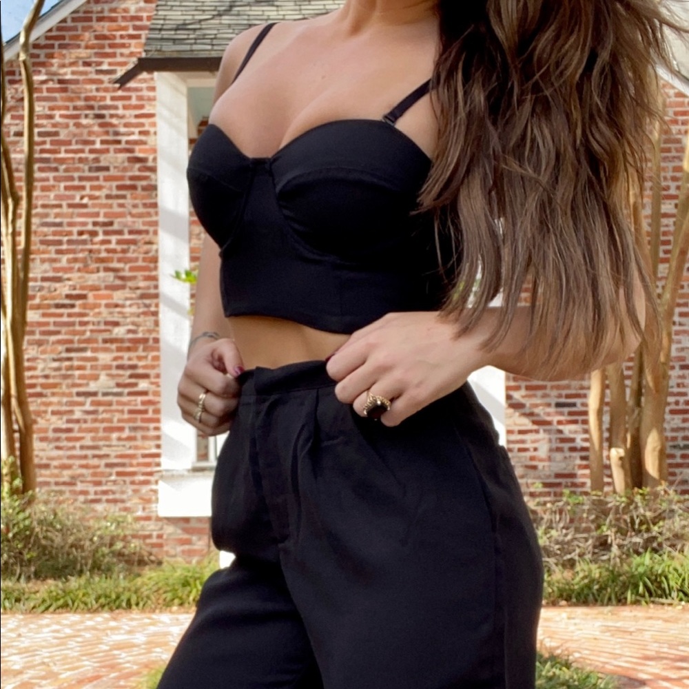 Bustier Top Pant Set - Picture 4 of 4